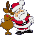 WeihnachtsmannRenntier